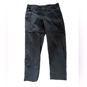 World Wide Sportsman Women’s Black Fishing Hiking Convertible Pants Size 16